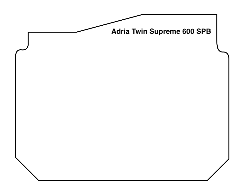 Topper für Adria Wohnmobil Twin 600 SPB Supreme, 640 SLB & 600 SPB Supreme