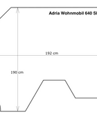 Topper für Adria Wohnmobil Twin 600 SPB Supreme, 640 SLB & 600 SPB Supreme