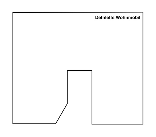 Topper für Dethleffs Wohnwagen Wohnmobil