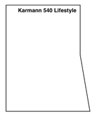 Topper für Karmann 540 Lifestyle Camper Van