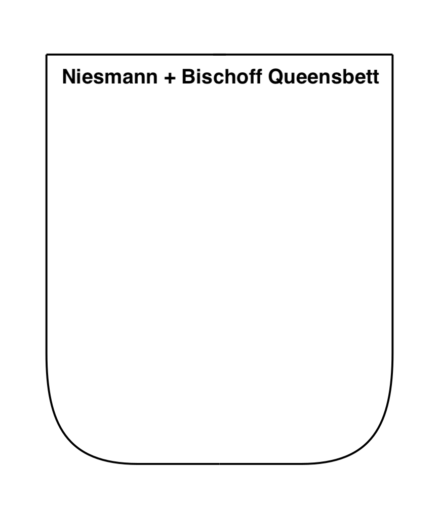 Topper für Niesmann + Bischoff Wohnmobil Queensbett