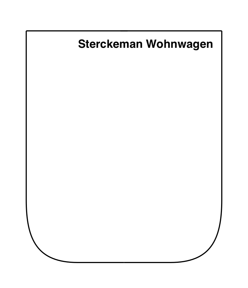 Topper für Sterckeman Wohnwagen